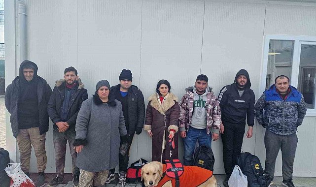 Edirne'de 8 düzensiz göçmen yakalandı - Asayiş - Edirne Haberleri